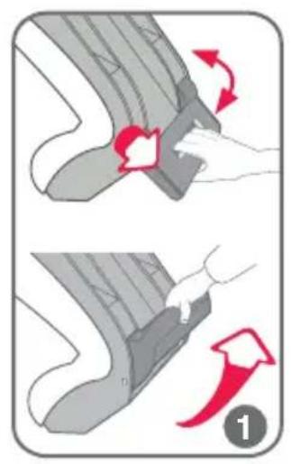 BRITAX 7300/E/2013 - SEATBELT QUICK SETUP FORWARD FACING - 1