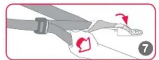 BRITAX 7300/E/2013 - SEATBELT QUICK SETUP FORWARD FACING - 1
