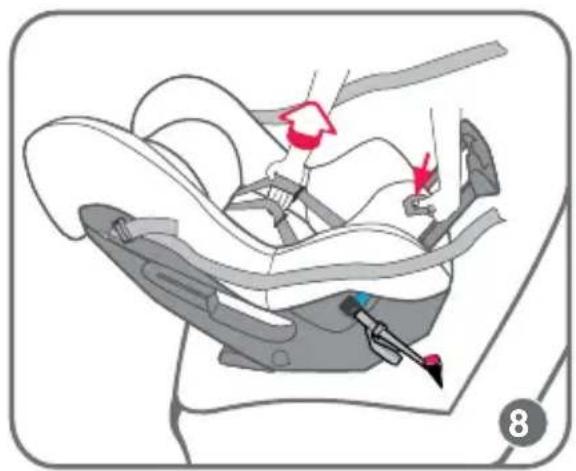 BRITAX 7300/E/2013 - ISOFLEX QUICK SETUP REARWARD FACING - 1