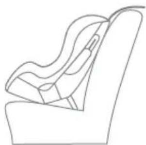 BRITAX 7300/E/2013 - CONVERT THE RESTRAINT TO FORWARD FACING MODE - 3