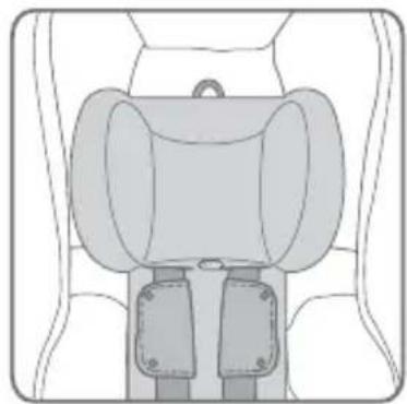 BRITAX 7300/E/2013 - To remove headrest cover from adjustable headrest with side wings: - 2