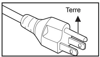 OPTOMA DX329 - Notes sur le cordon d'alimentation secteur - 2