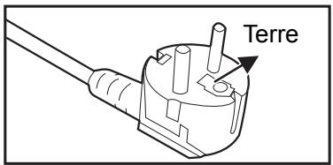 OPTOMA DX340 - Notes sur le cordon d'alimentation secteur - 3
