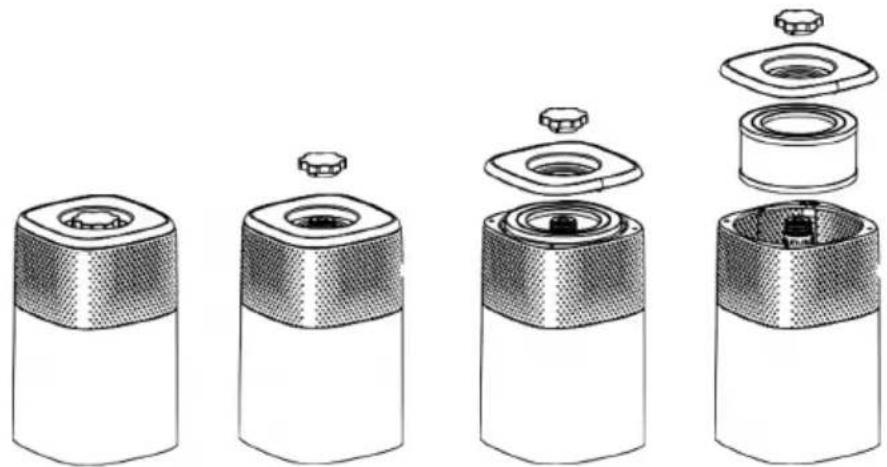 DIMPLEX DXBRVAP4 - FILTER REPLACEMENT INDICATOR - 1