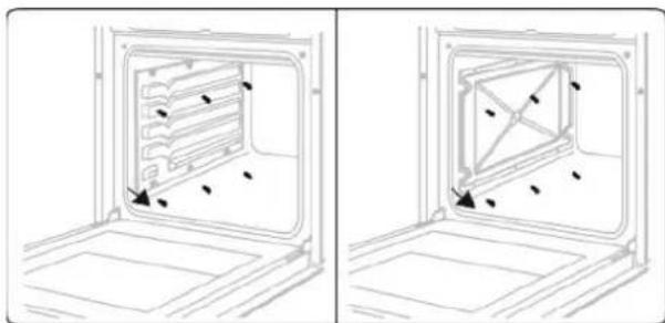 Heinner HBO-V659GCDRC-GBK - Removal of the Catalytic Liner - 1