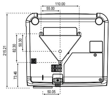 OPTOMA DX733 - Installation au plafond - 3