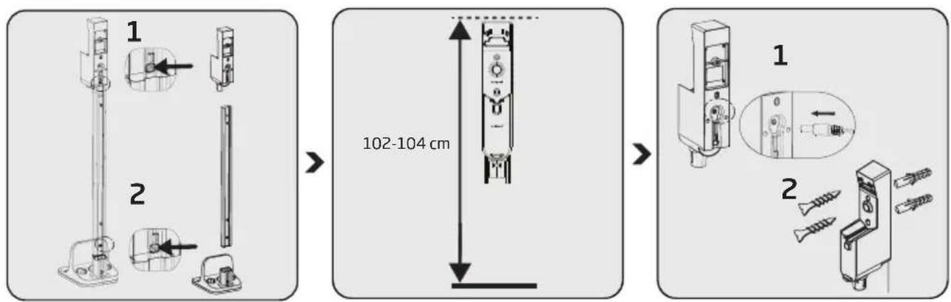 1 2 102-104 cm 1 2
