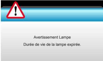 OPTOMA EH200ST - ❖ Avertissement de lampe : - 1