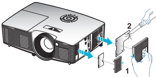 OPTOMA EH200ST - Procédure : - 1