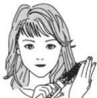 PANASONIC EH-KE46 - ▶適用於增加蓬鬆度 - 1