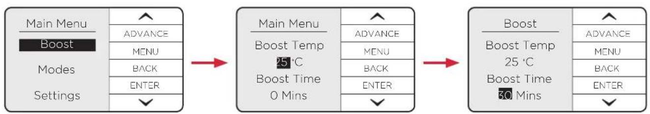 DIMPLEX QRAD050E - Boost Mode - 1
