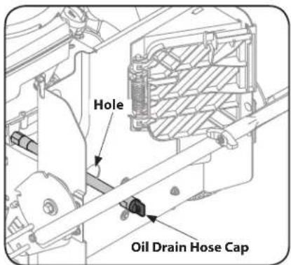 Hole Oil Drain Hose Cap