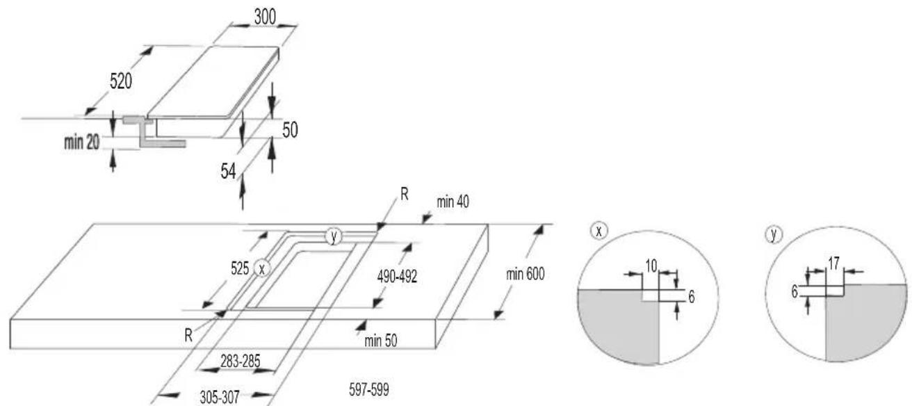 HISENSE BI6061CXUK - Removing the built-in appliance: - 5