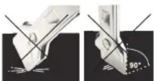 HISENSE BI6061CXUK - Only use the scraper when dirt cannot be removed with a wet with or special cleaners for glass ceramic surfaces. - 1