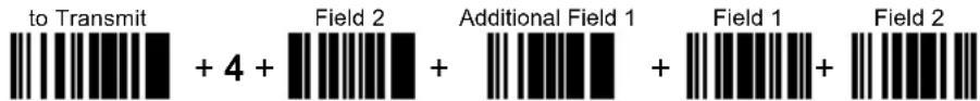 to Transmit + 4 + Field 2 + Additional Field 1 + Field 1 + Field 2