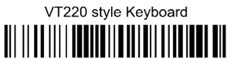 VT220 style Keyboard