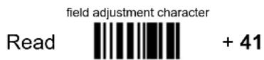 ZEBRA PowerScan M8300 - Example: - 1