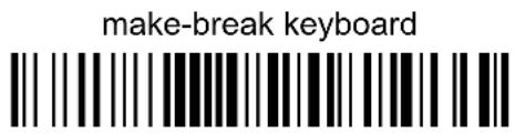 make-break keyboard