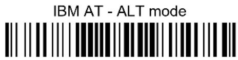 IBM AT - ALT mode