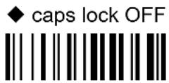 ZEBRA PowerScan M8300 - CAPS LOCK - 1