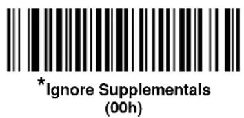 *Ignore Supplementals (00h)
