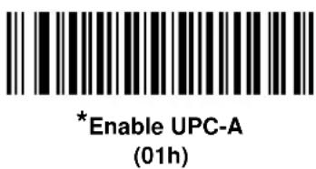 *Enable UPC-A (01h)