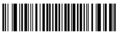 Black and white barcode image with vertical lines and a central dot