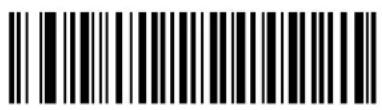 Black and white barcode image with vertical lines and a central dot