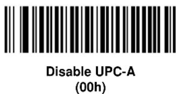 Disable UPC-A (00h)
