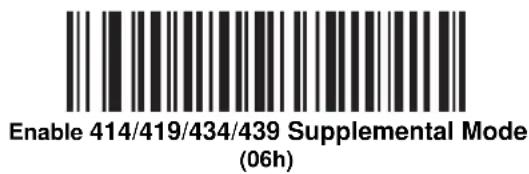 Enable 414/419/434/439 Supplemental Mode (06h)