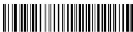 Black and white barcode image with vertical lines and dots, no readable text or symbols