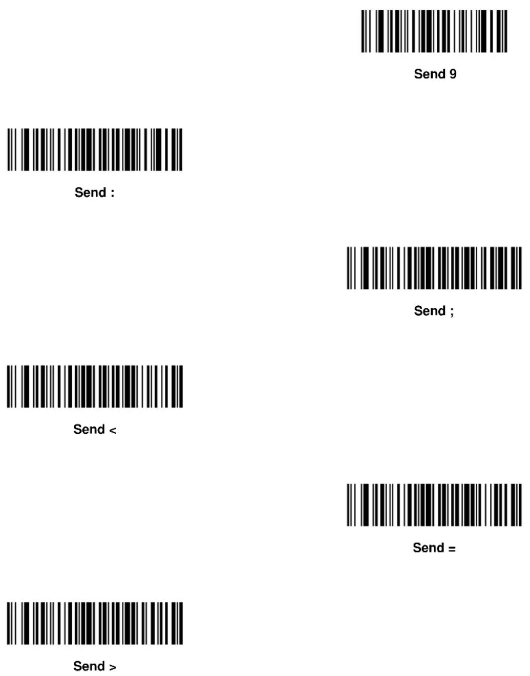 ZEBRA Symbol DS6607 - Keyboard Characters - 21
