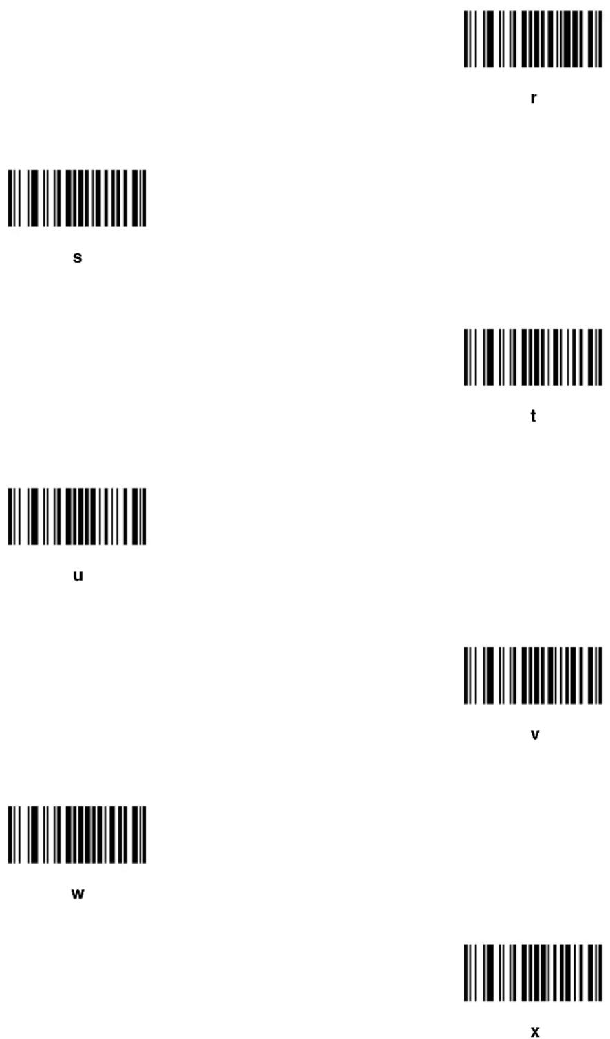 ZEBRA Symbol DS6607 - Alphanumeric Keyboard (continued) - 39