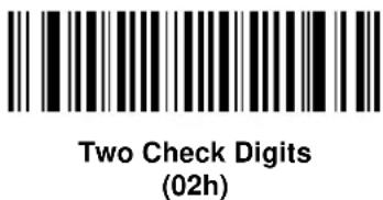 Two Check Digits (02h)
