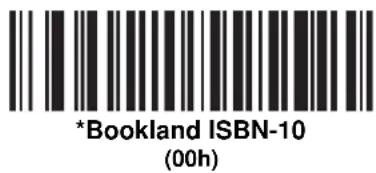 *Bookland ISBN-10 (00h)