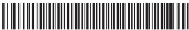 Black and white barcode image with vertical lines and a central dot