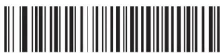 Barcode image with vertical black and white bars, no visible text or symbols