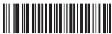 Black and white barcode image with vertical lines and a central dot