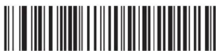 Black and white barcode image with vertical lines and a small number '1' at the top