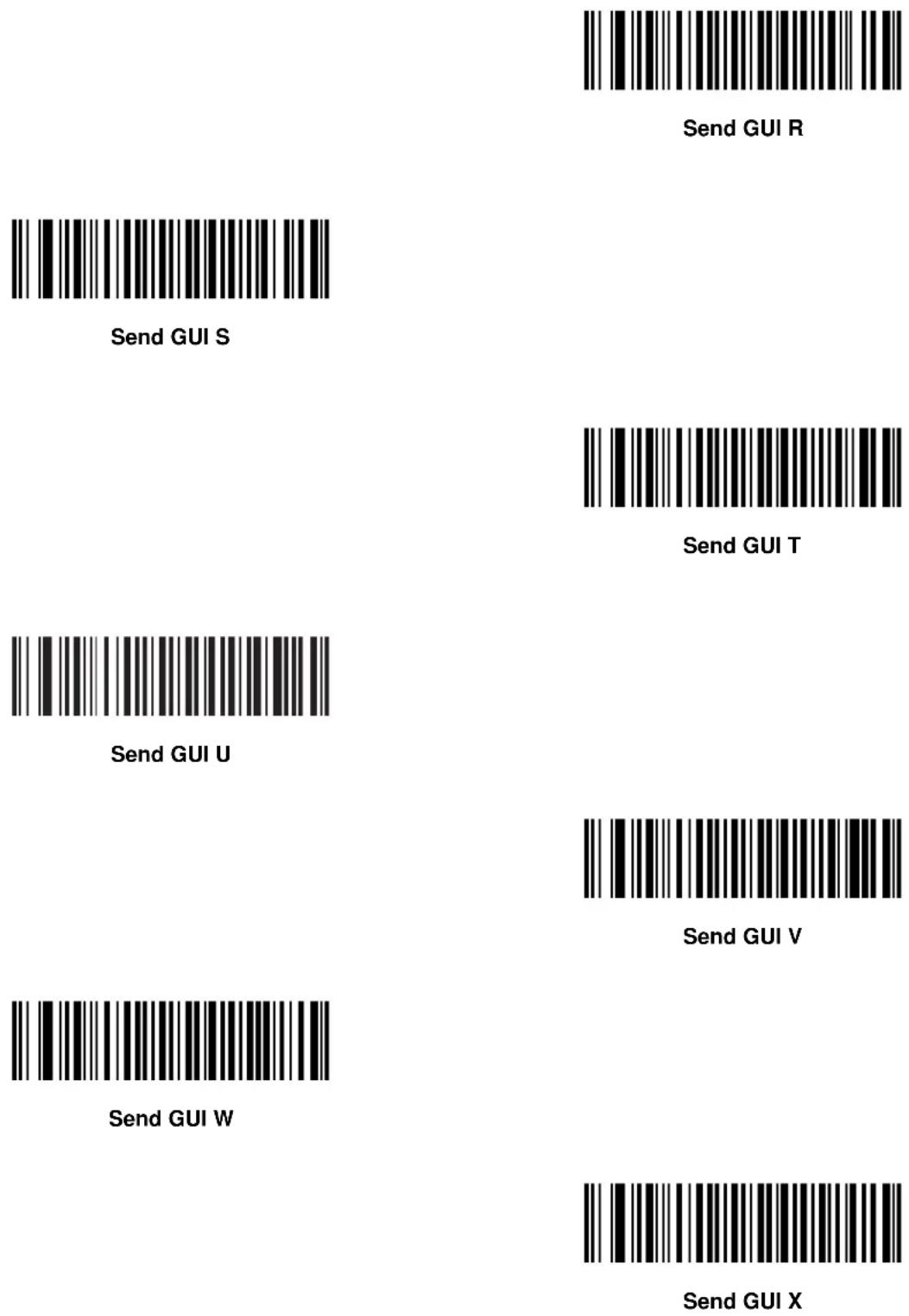 ZEBRA Symbol DS6607 - Send Graphic User Interface (GUI) Characters - 22