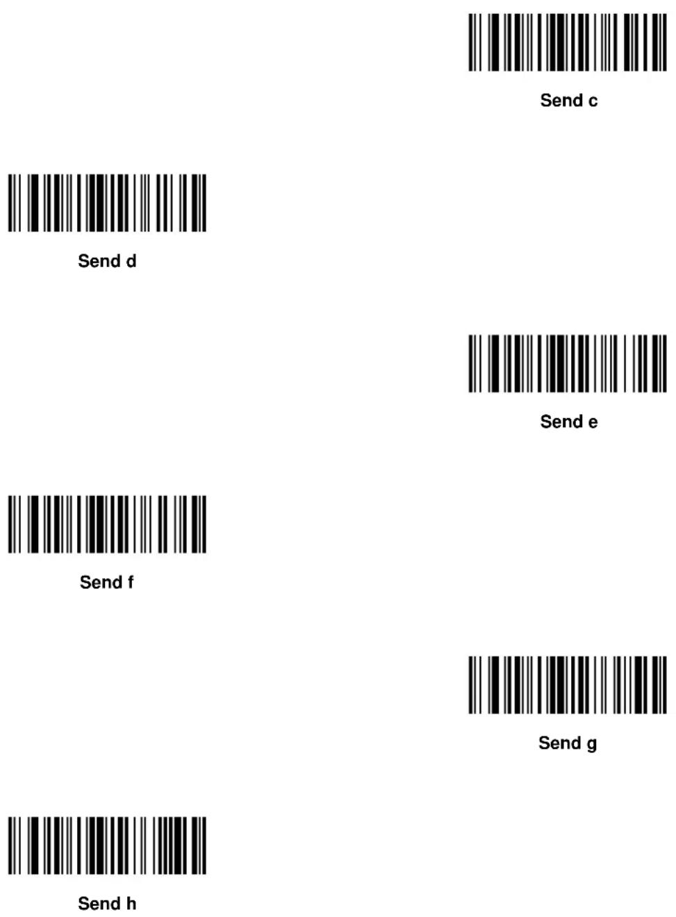 ZEBRA Symbol DS6607 - Keyboard Characters - 48
