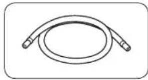 Simple line drawing of a coiled cable or hose with two connectors (no text or symbols).