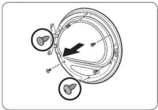 Diagram of a circular mechanical or biological structure with internal components and directional arrows, no visible text or symbols.