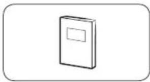 Simple line drawing of a closed book with a blank cover (no text or symbols).