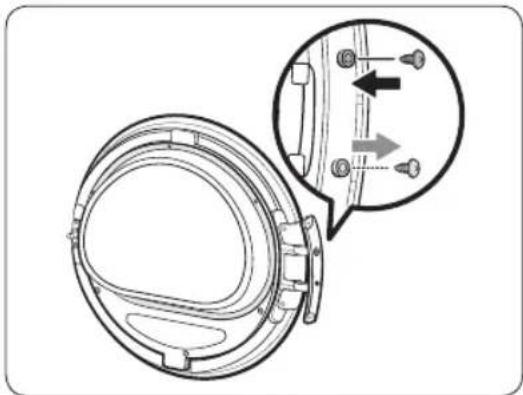 Technical diagram of a mechanical component with an inset showing a close-up view of a bracket detail (no text or symbols present)