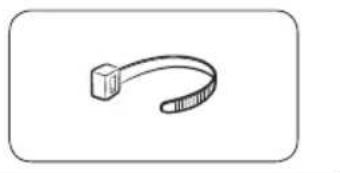 Simple line drawing of a USB cable (no text or symbols).