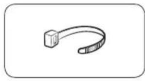 Simple line drawing of a curved object resembling a stylized arm or clamp (no text or symbols)