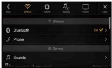 Wireless Bluetooth On Phone General Sounds