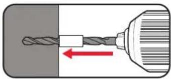 Ozito PXBHS-180 - Drilling To A Preset Depth - 3