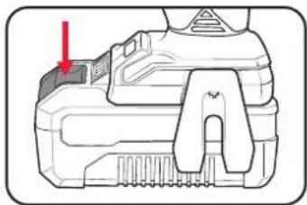 Ozito PXBHS-180 - Removing The Battery Pack - 1